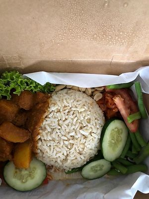 Nasi x Lemak at LN Fortunate Coffee - Solaris Mont Kiara in Kuala Lumpur