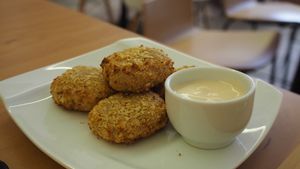 Hashbrowns - RM10 (as of 2017) at LN Fortunate Coffee - Solaris Mont Kiara in Kuala Lumpur