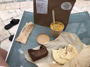 Everything tasted great. Highly recommend  at Screaming Carrots in Hallandale Beach