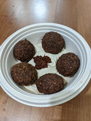 Falafel App at Screaming Carrots in Hallandale Beach