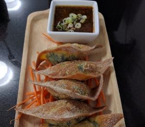 fried dumplings at Screaming Carrots in Hallandale Beach