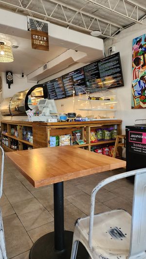 Inside at Screaming Carrots in Hallandale Beach