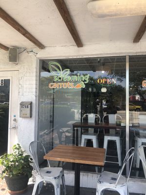 Front door   at Screaming Carrots in Hallandale Beach