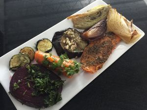 Antipasti at Screaming Carrots in Hallandale Beach