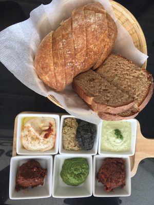 bread basket  at Screaming Carrots in Hallandale Beach