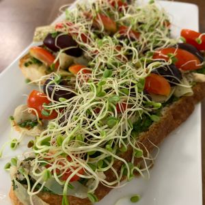 Bruschetta  at Screaming Carrots in Hallandale Beach