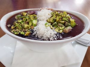 Mediterranean dessert at Screaming Carrots in Hallandale Beach