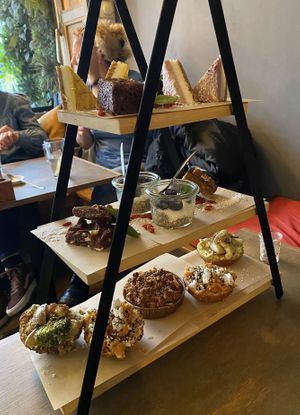 Vegan high tea💞  at Baker and Moore in Rotterdam