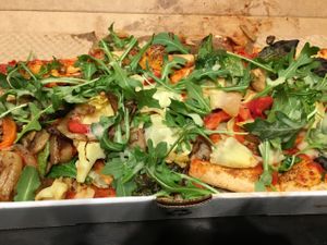 Vegan pizza!! at &pizza - U St in Washington