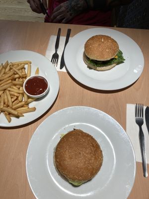 French fries  at Veganland - OC Fenix in Prague