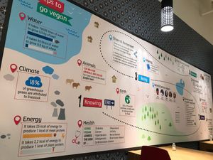 Steps to go vegan at Veganland - OC Fenix in Prague