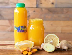 Lemon Ginger Turmeric Detox H2O at Dulce Vida in Hanover Park