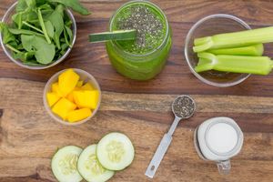 Hydrating Green Smoothie at Dulce Vida in Hanover Park