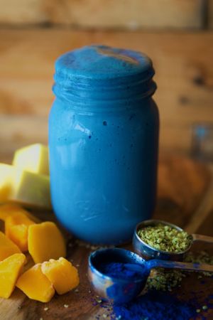 Nourishing Blue Superfood Smoothie at Dulce Vida in Hanover Park