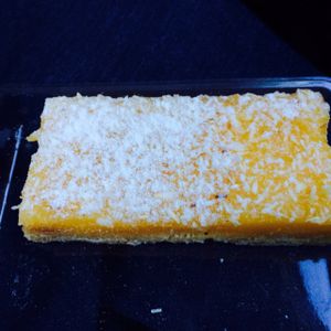 vegan lemon tart at 17 Sortir in Reykjavik