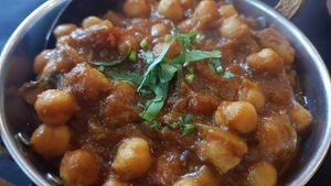 Channa Masala at Golden Ambal in Edinburgh