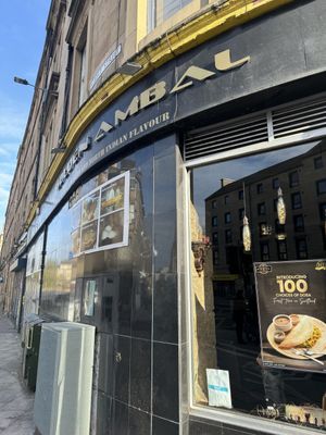 Outside   at Golden Ambal in Edinburgh