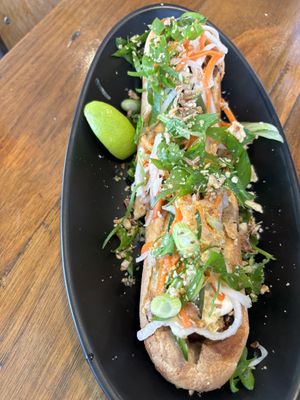 Tofu bahn mi  at Wholefoods Kitchen in Bendigo