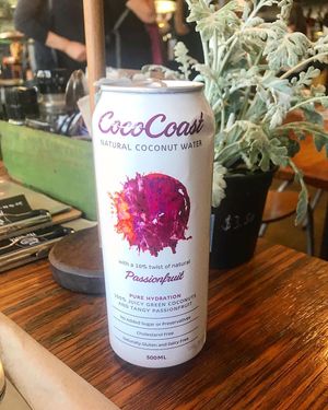 heaps of different vegan drinks available. Coconut waters, milks, kombutchas, juices, milkshakes etc. at Wholefoods Kitchen in Bendigo