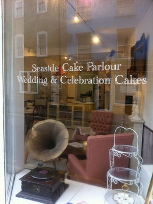 window at Seaside Kitchen in Margate