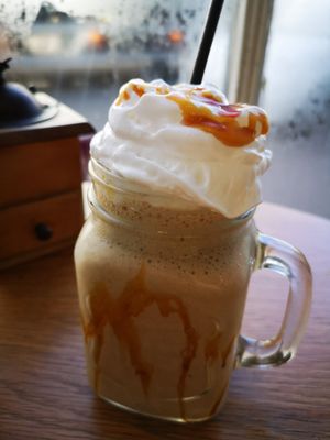 Banana and Cinnamon Shake at Seaside Kitchen in Margate