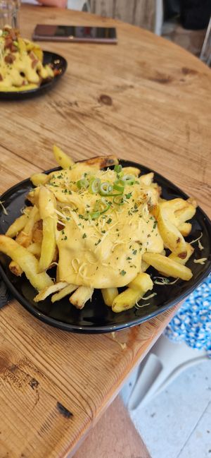 Cheese loaded fries at Seaside Kitchen in Margate