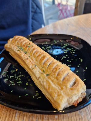 Sausage rolle at Seaside Kitchen in Margate