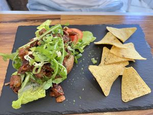 Smokey jacked potato  at Seaside Kitchen in Margate