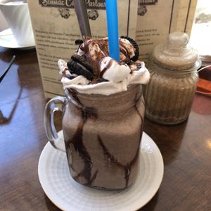 Oreo milkshake. Amazing!!!!  at Seaside Kitchen in Margate