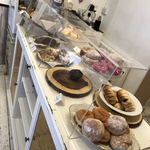 Sausage rolls and fresh cakes  at Seaside Kitchen in Margate