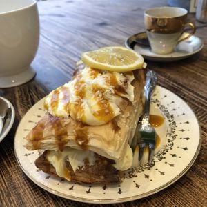 Amazing vegan cake at Seaside Kitchen in Margate