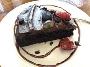Gluten free Chocolate Cake  at Seaside Kitchen in Margate