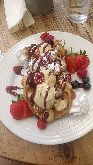 Seasonal fruit bubble wrap 😋 at Seaside Kitchen in Margate