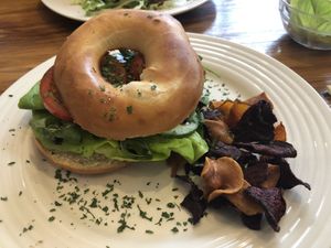 Avo Bagel 🥯  at Seaside Kitchen in Margate