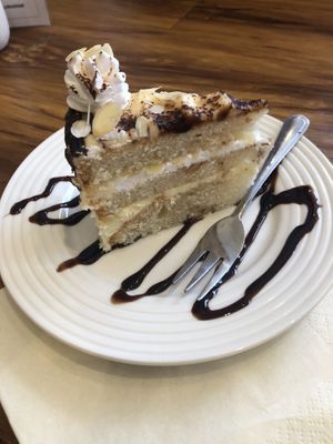 Almond cake 🍰  at Seaside Kitchen in Margate