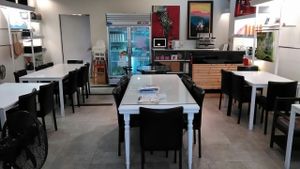 New interior at Amor Veggie - YiGuo FengWei ShuShi in Kaohsiung