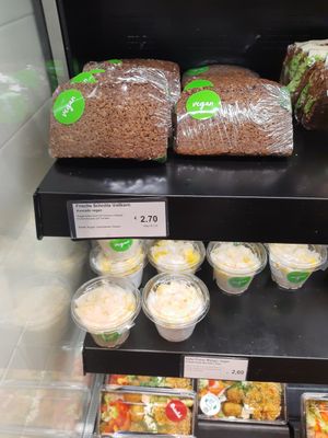 Vegan options at backWERK - Hauptbahnhof in Berlin