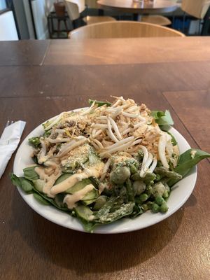 Spicy tofurama: tasty and moderately spicy. However, it used to be better. at SLA - Voorstraat in Utrecht