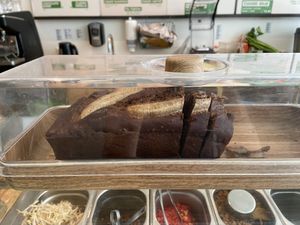 Banana bread  at SLA - Voorstraat in Utrecht