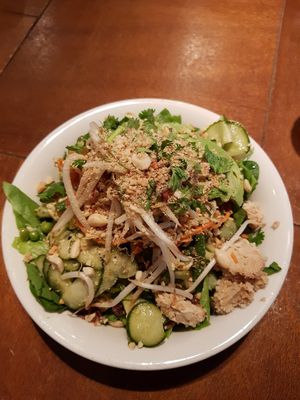 Something with siratcha dressing at SLA - Voorstraat in Utrecht