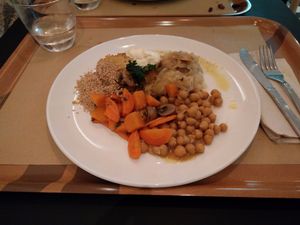 main dish at 2Y Restaurante in Barcelona