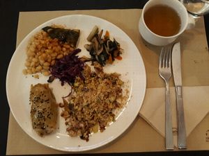 3rd serving of the complete menu. at 2Y Restaurante in Barcelona