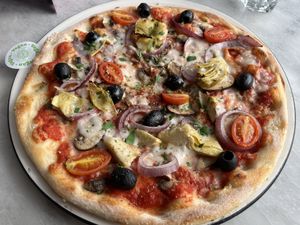 Vegan Giardiniera   at Pizza Express - Wimbledon in South West London