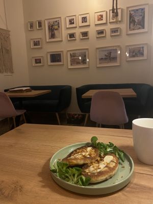 Ukrainian Potato Zrazy  at Majne Szwajne Vegan Deli in Lodz