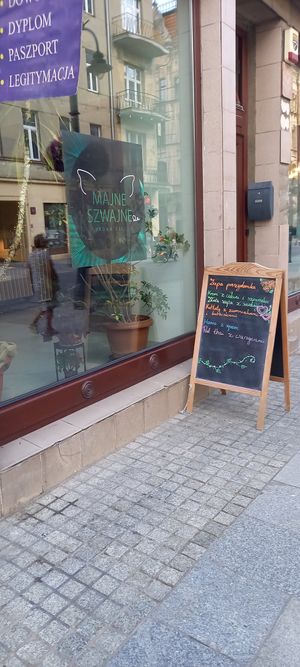  at Majne Szwajne Vegan Deli in Lodz