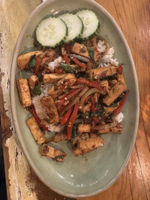 Pad Gra Prow Tofu - Vegan  at Pai Toronto in Toronto