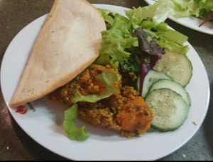 quinoa risotto at Ljosid in Reykjavik
