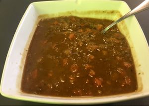 split pea soup  at The Juice Lab 360 in Pasadena