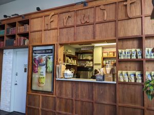 Pick up window at Fruitive - Palmer Alley in Washington