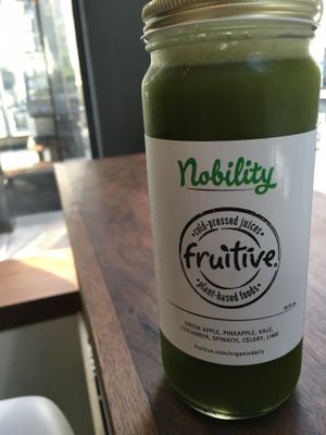 Nobility juice at Fruitive - Palmer Alley in Washington